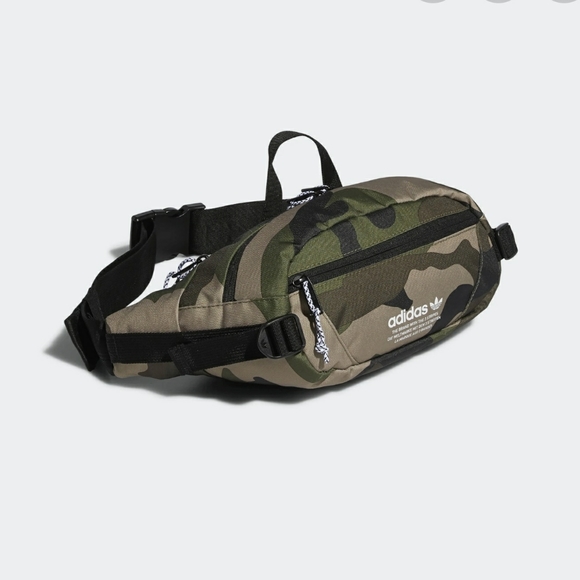 adidas originals camo fanny pack